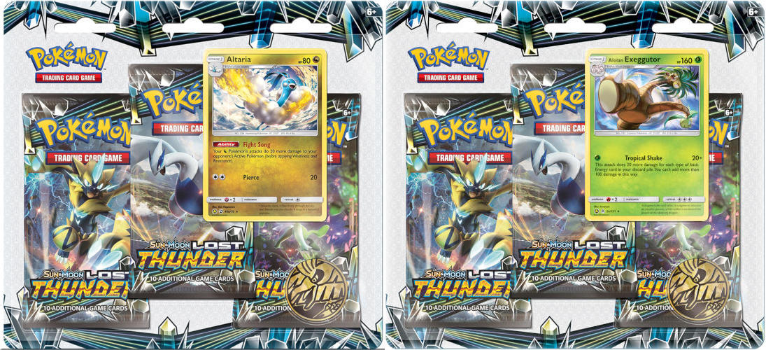 Pokémon Sun and Moon Blister Combo - Lost hot Thunder and Unbroken Bonds